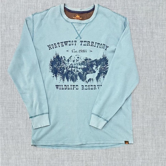 Northwest Territory Other - Vintage Northwest Territory thermal long sleeve | crew neck men XLT in Blue